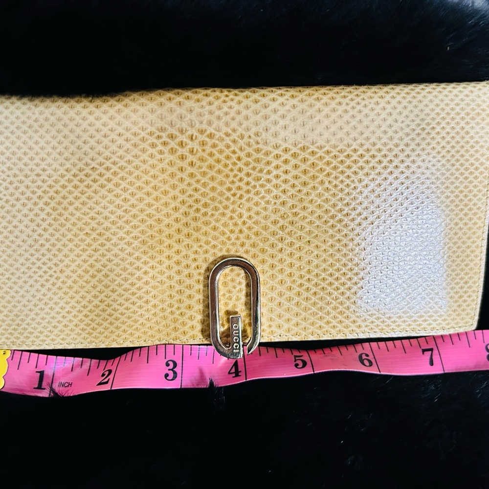 🔥 Gucci Snake/python Clutch Wallet (never worn) - Picture 6 of 11